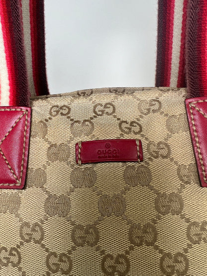 Sac à main Gucci Mini Cabas Monogramme Supreme GG