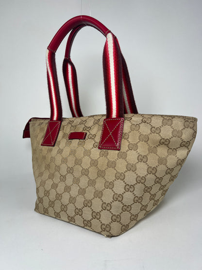 Sac à main Gucci Mini Cabas Monogramme Supreme GG